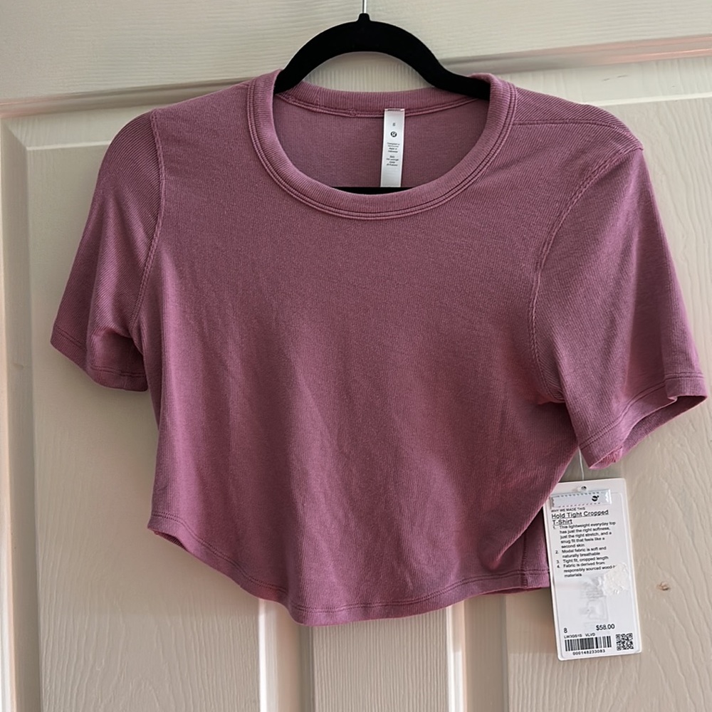 Lululemon Cropped T-shirt size 8